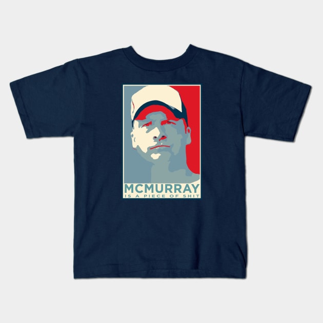 McMurray for President Kids T-Shirt by feedmepixiedust